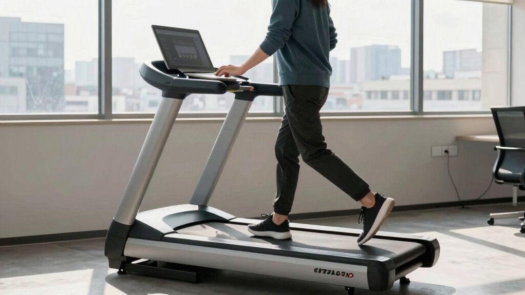 treadmill desks promote movement