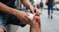 A Stab Wound, Then A Real Emergency