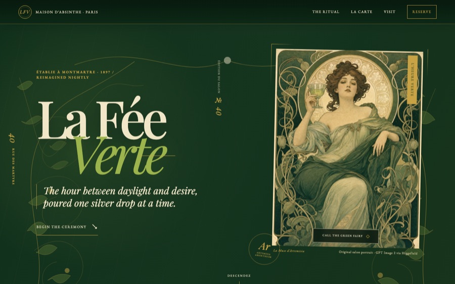 La Fée Verte — The Green Hour, Paris (FABLE/175)
